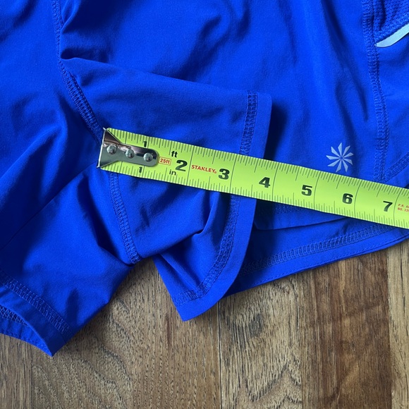Athleta‎ Purple Track This Run Athletic Shorts Women’s Sz S Workout Active - Picture 6 of 6